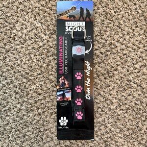 Night Scout - Illuminating Dog Collar - Size S